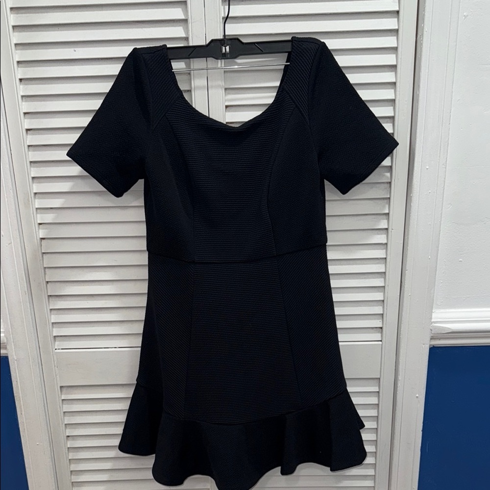 HD in Paris Elegant Black Mini Dress